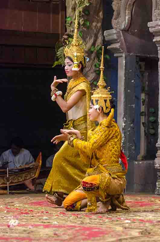 41 - Camboya - Siem Reap - danzas tradicionales